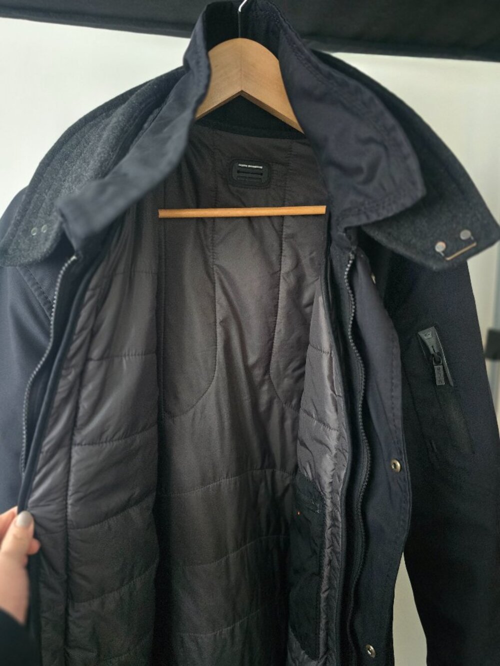 2-in-1 G-LAB Men’s Black Technical Coat Removable Liner - Picture 5 of 16